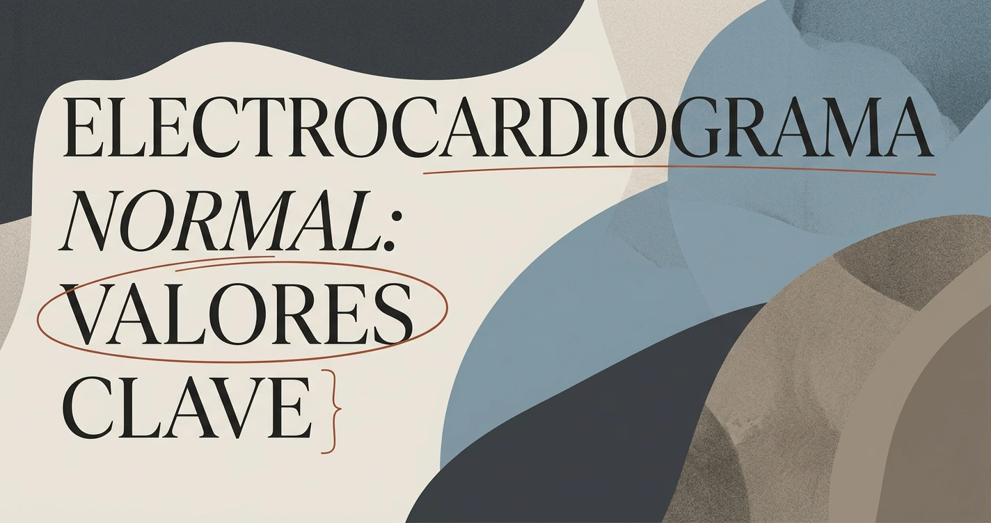Electrocardiograma normal: valores y cómo se ve