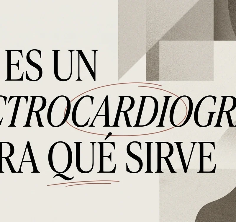 ¿Qué es un electrocardiograma y para qué sirve?