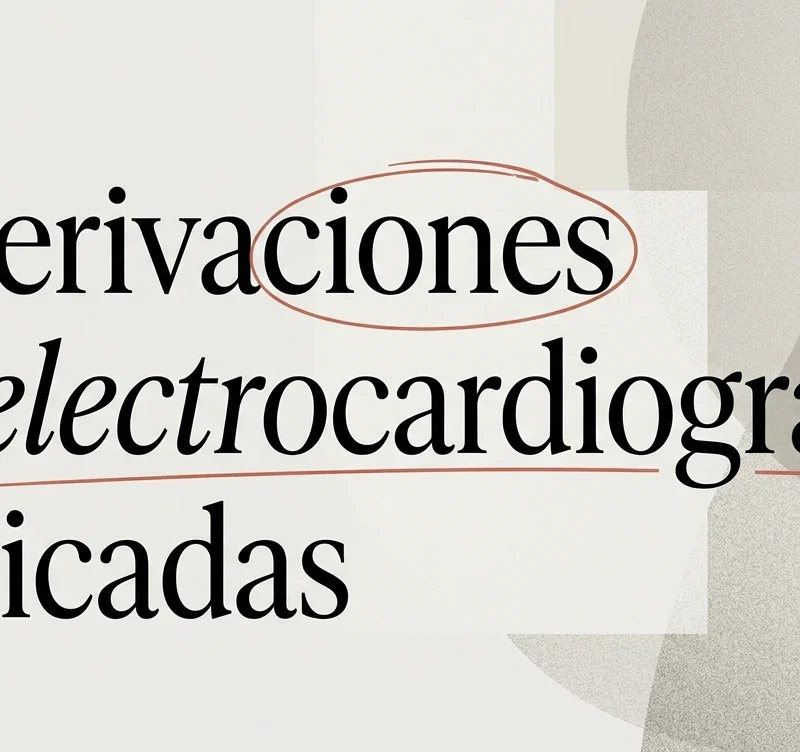 Derivaciones del electrocardiograma explicadas