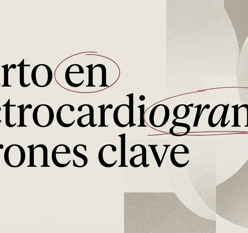 Cómo se ve un infarto en un electrocardiograma