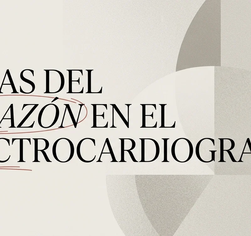 Caras del corazón en el electrocardiograma