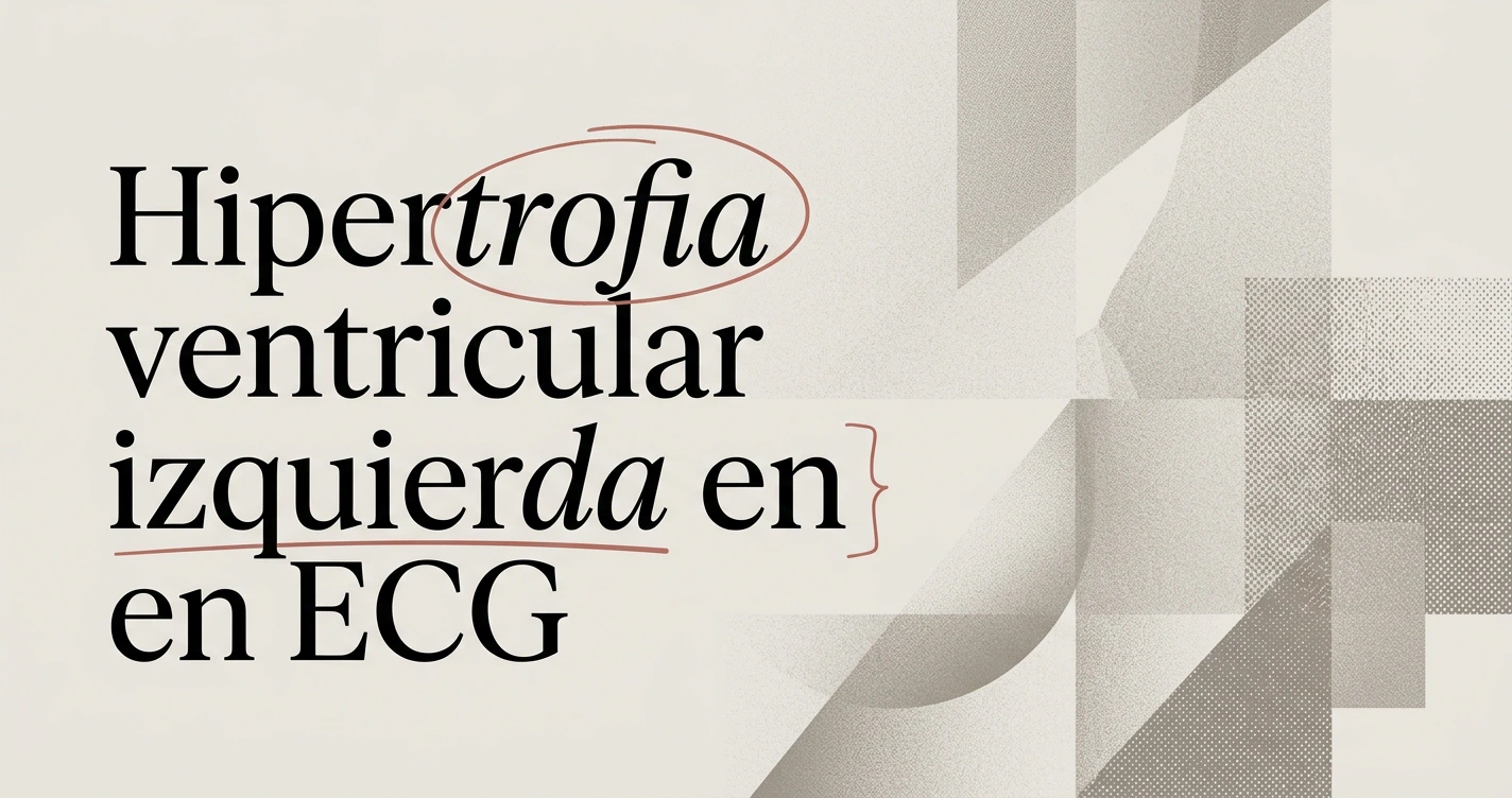 Hipertrofia ventricular izquierda en el electrocardiograma